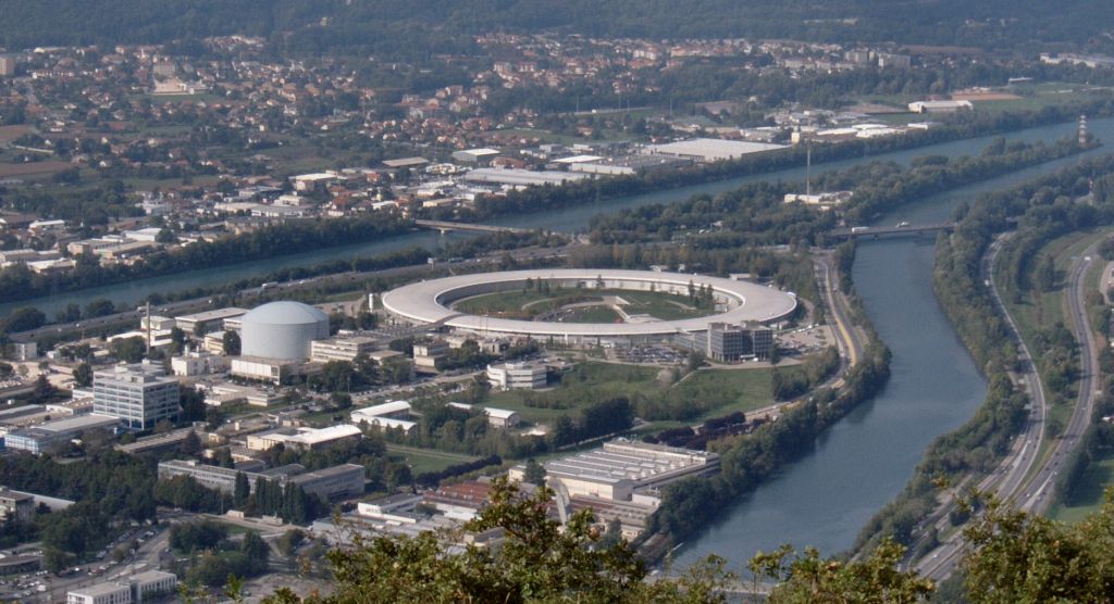 Synchrotron-Strahlen-Anlage in Grenoble